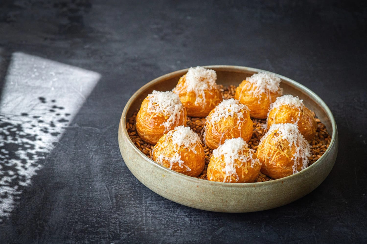 Parmesan Cheese Gougeres